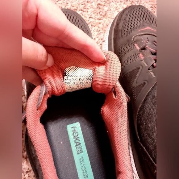 Women's Hoka One One Gaviota 2 Dark Shadow/Lantana Mesh - Picture 6 of 6